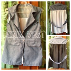 denim vest