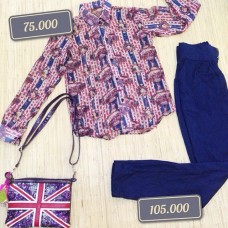 Liberty top feat mahesa pants